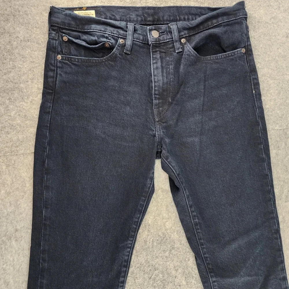 Levi's 511 Slim Fit Dark Wash Premium Denim Jeans Mens 34x30